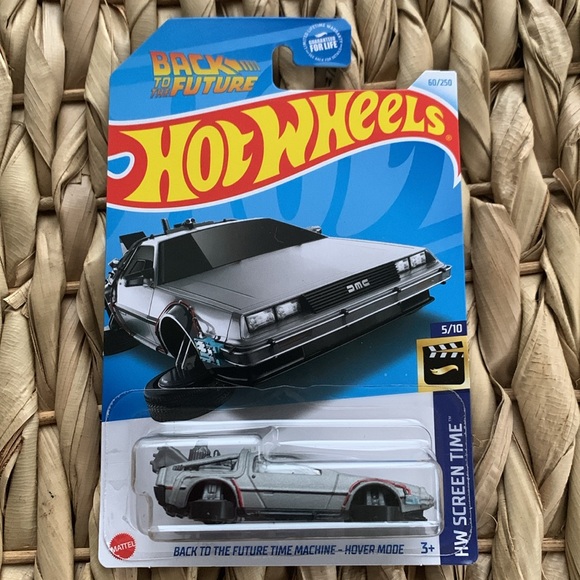 Back to the Future Time Machine Hover Mode Hot Wheels 🆕 DeLorean Car Hotwheels - Picture 5 of 8